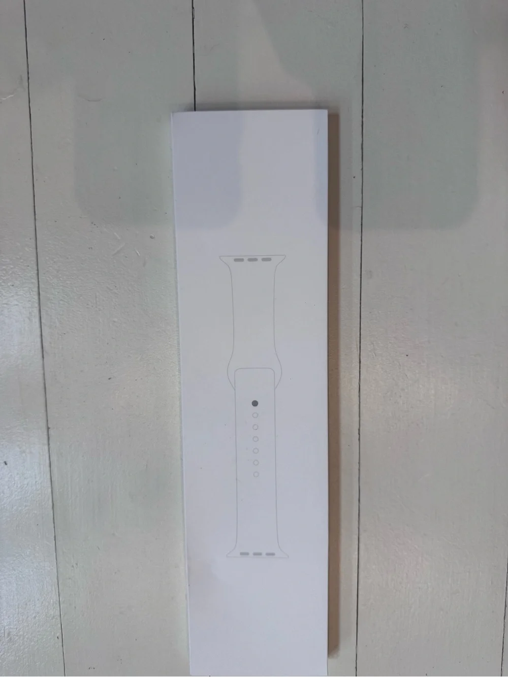 White Silicone Replacement Watch Band for Apple Smartwatch